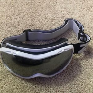 Zionor ski goggles black and white